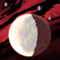 The planet Wildroot post-Anna, done for Skorne