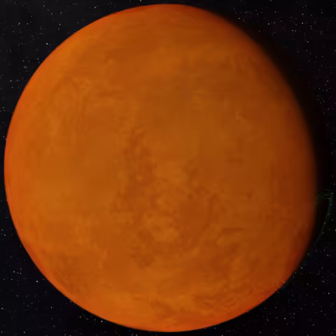 Shakasi - Another tidally locked desert with water vapor in it's atmosphere.