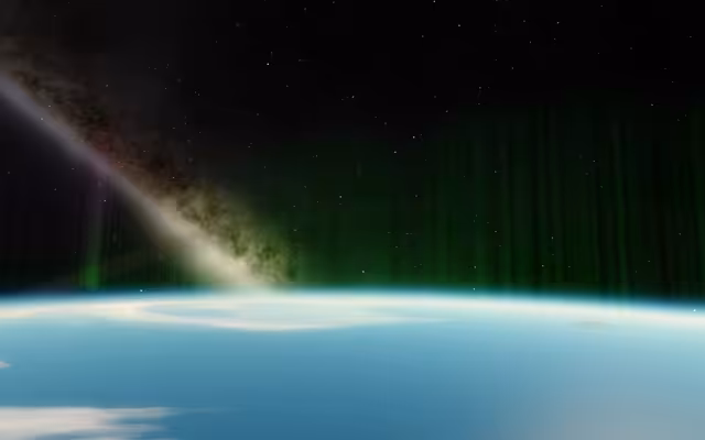 The Aurora over Amana
