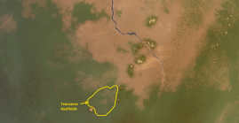 Caligarvum semidesert map with annotations