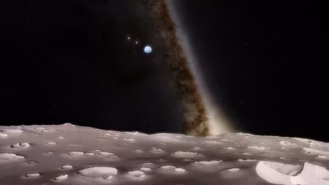 Derva as viewed by its last (and sixth) moon in the Dervian moon system.
