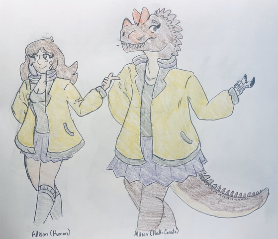 Allison Mendoza: A main character from Saurian War