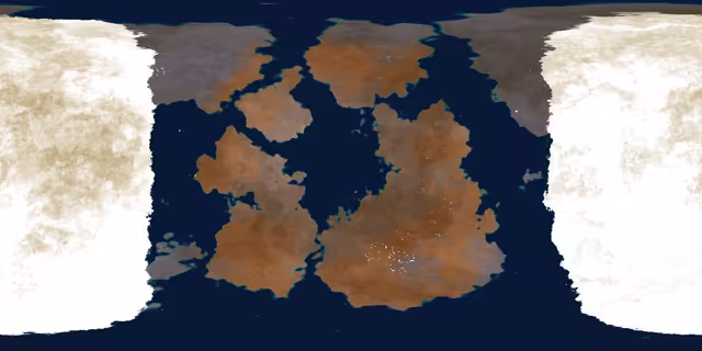 A map of the planet.