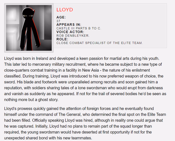 Lloyd: Major character
