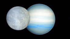 Orbital shot of Talv and Lumi