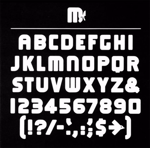 The zoo's official font and logo, designed by Lance Wyman in 1981