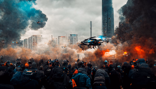 Cors Tairane riots, 2150 CE