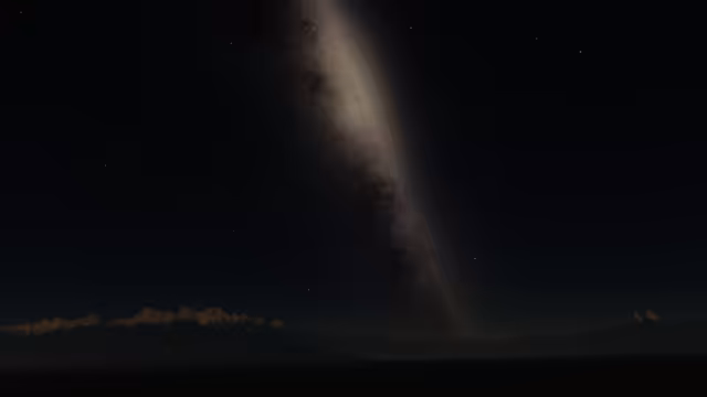 Nearing sunrise