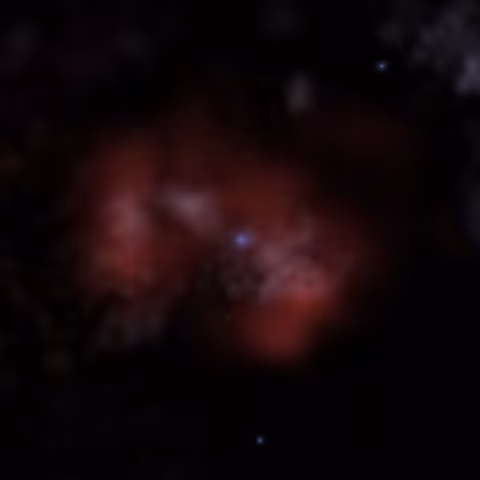 The Ruby Nebula around Salgare