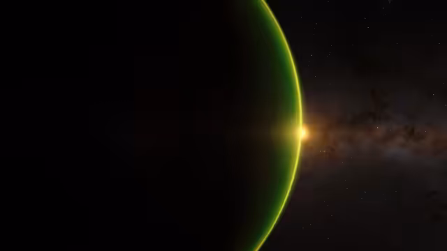 Elithia's sun through its atmosphere.