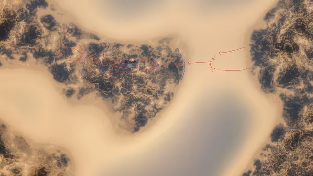 Aesir battle plans used during the invasion of Dokk Skogar's main spaceport, Dokkhafn.