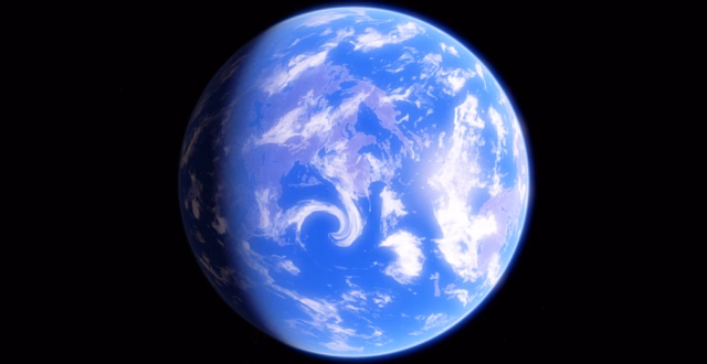 First image of Terra Nova taken by the ISEP-5 probe, prior to terraforming.