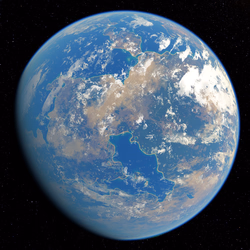 Shah Tarash, adoptive homeworld of the Tarasze and capital of the Tyran Free State