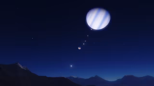 Zion and Caelum from a pre terraformed Shalem