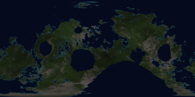 Simud terraformed map