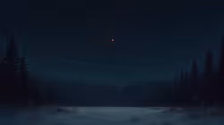 Twilight's winter landscapes