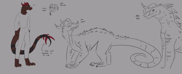 Early Concept of Older Rigel (Art by Avrilmarine)