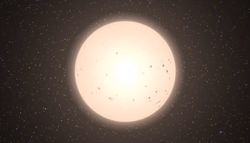 Verda, central star of the Verda System and home star of the Alorath, Kesstra and extinct Silik